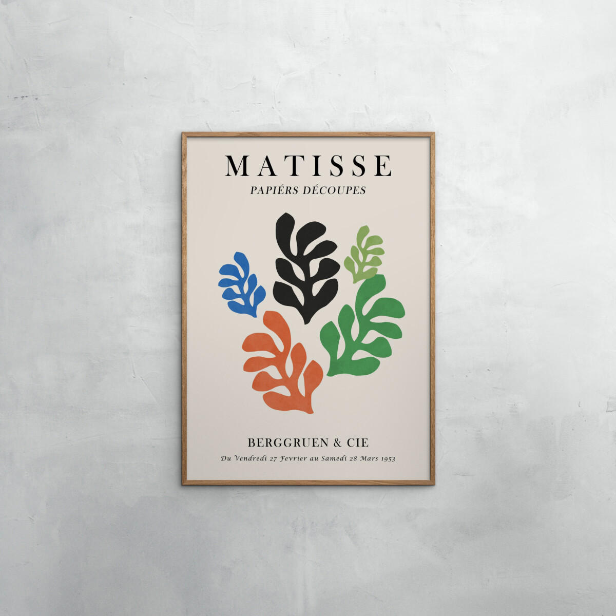 POSTER Vitor Costa - Matisse floral Poster 7 - Multicolor, Papier (50/70/0.1cm) - Poster&Frame