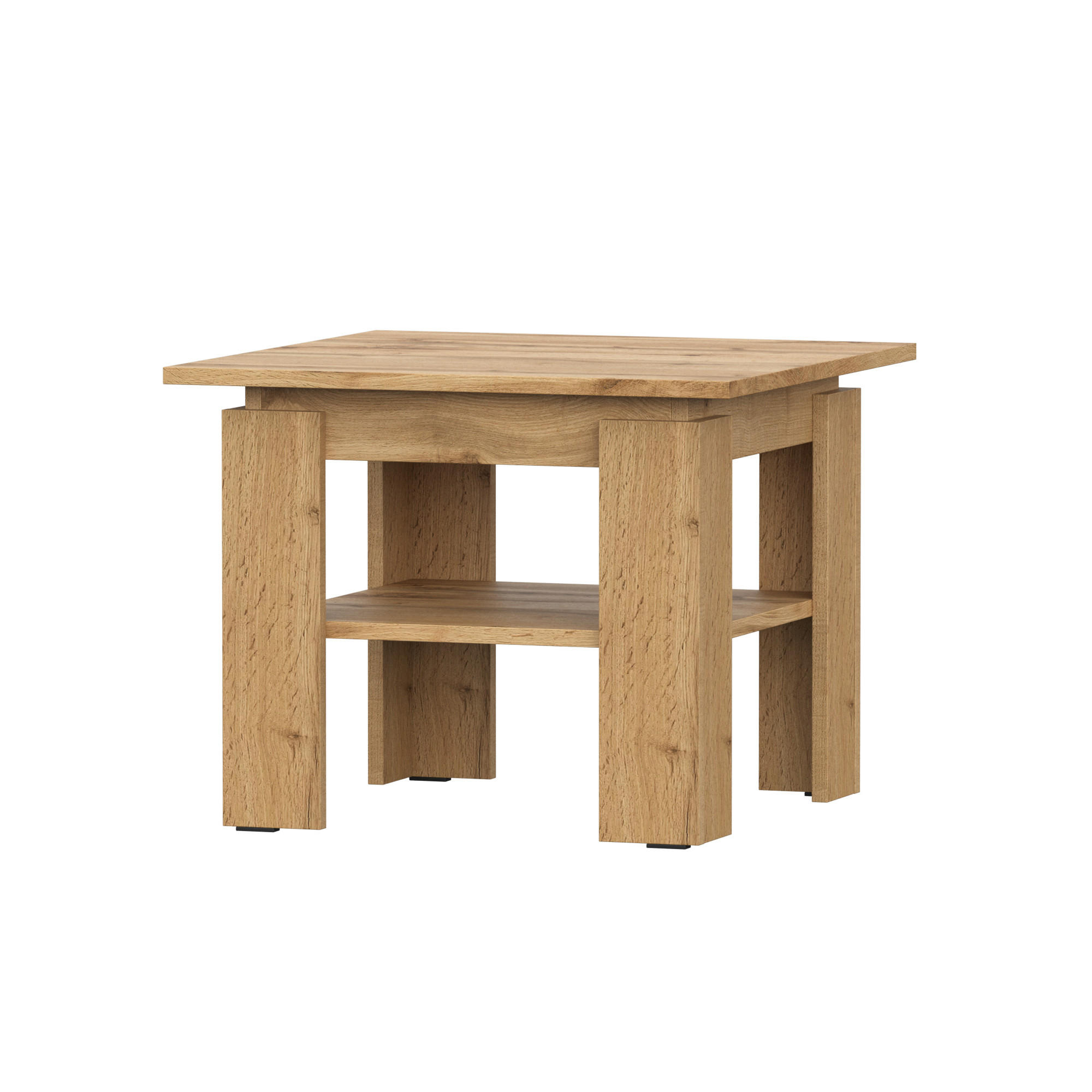 Komodee Couchtisch Eiche Wotan 55x43x55 cm
