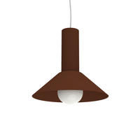 HÄNGELEUCHTE - Dunkelbraun, Metall (25/25/23cm) - Lumicom