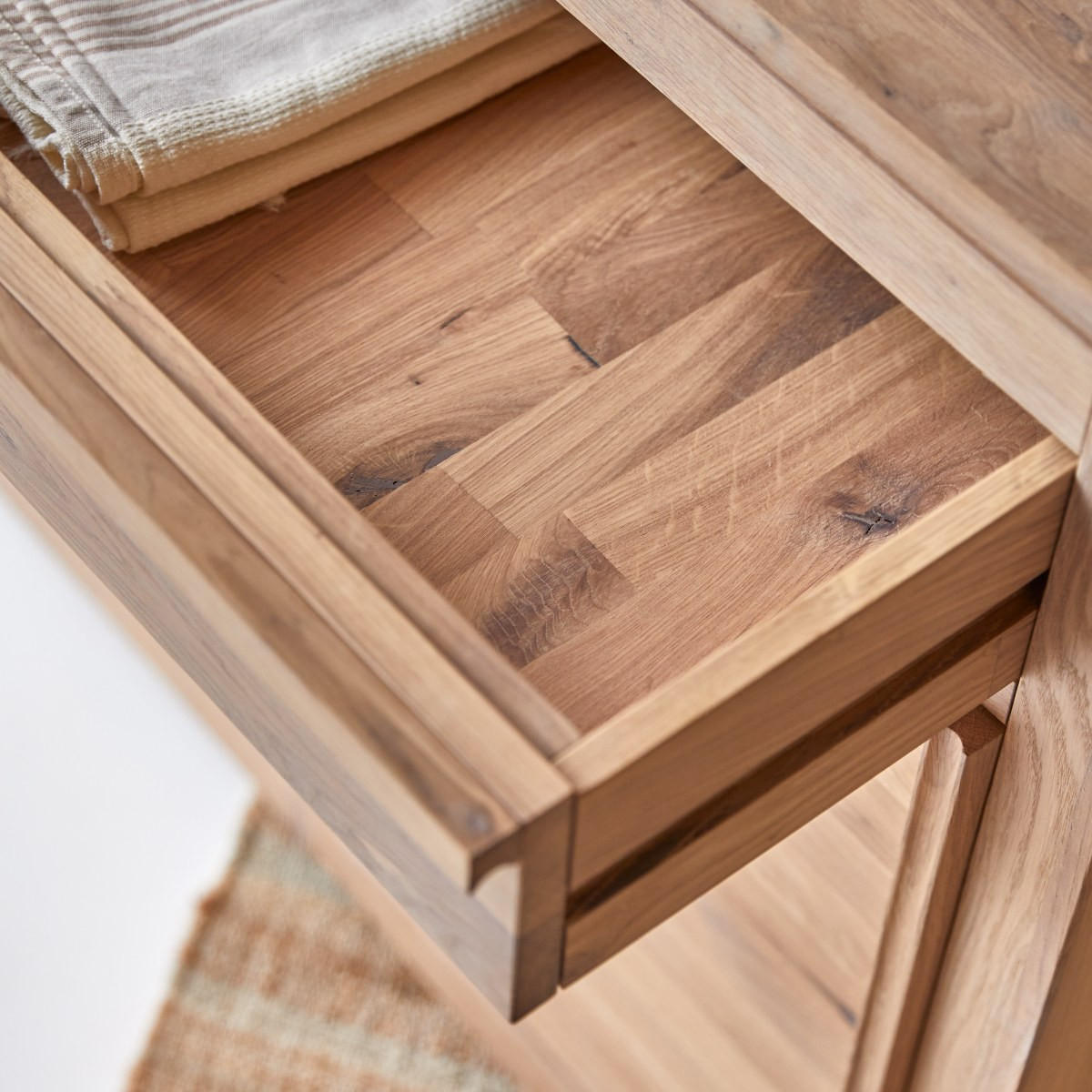 ANRICHTE Luce Natur aus Eiche - Naturfarben, Holz (120/85/45cm) - Tikamoon