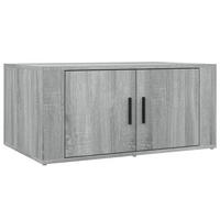 COUCHTISCH Grau Sonoma 80x50x36 cm Holzwerkstoff - Grau, Holzwerkstoff (80/50/36cm) - furnicato
