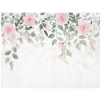 FOTOTAPETE Blätter Blumen Wohnzimmer Vliestapete 250x175 - Grün, Papier (250/175cm) - Wallarena