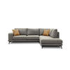 ECKSOFA MEDIOLANE 5-Sitzer, taupe - Taupe, Holzwerkstoff/Textil (282/219cm) - Courtois Laville