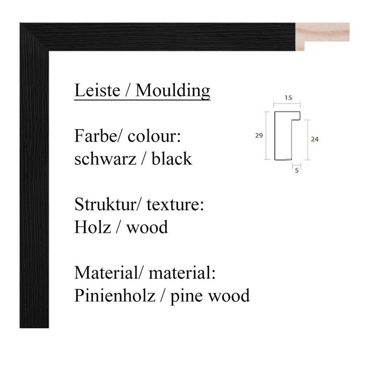 BILD gerahmt 63x53 cm Pablo Picasso „Schmetterling“ - Weiß, Holz (63/53cm) - artissimo