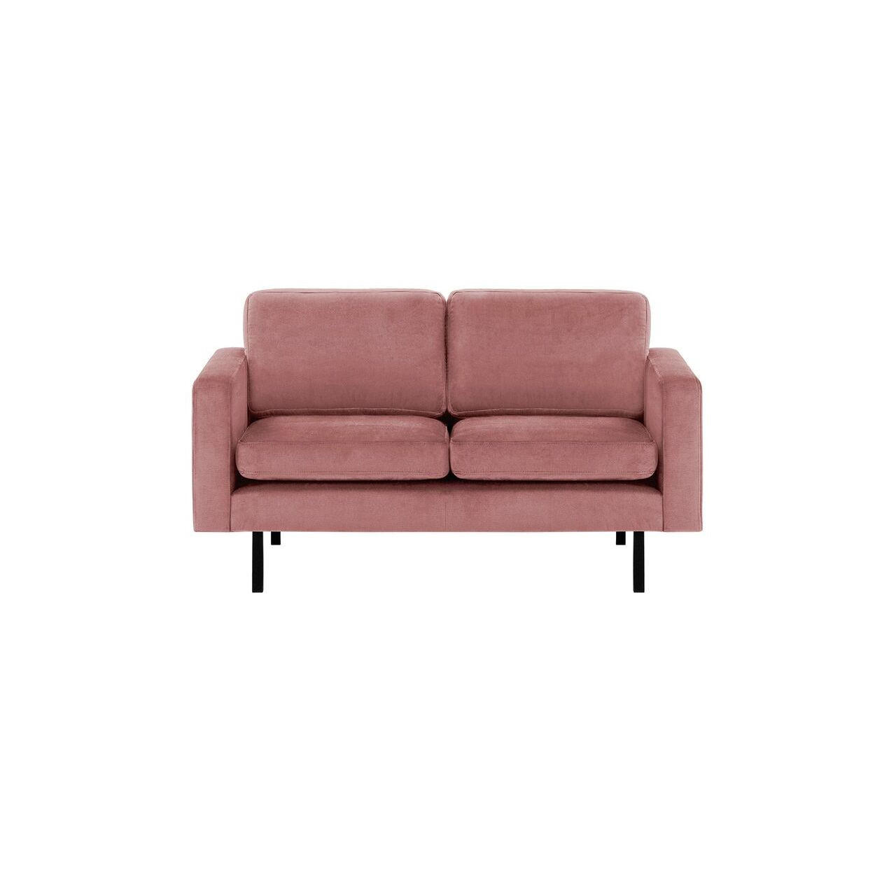 ZWEISITZER-SOFA Lioni-Kronos 29 - Rosa, Holz/Textil (143/84/94cm)