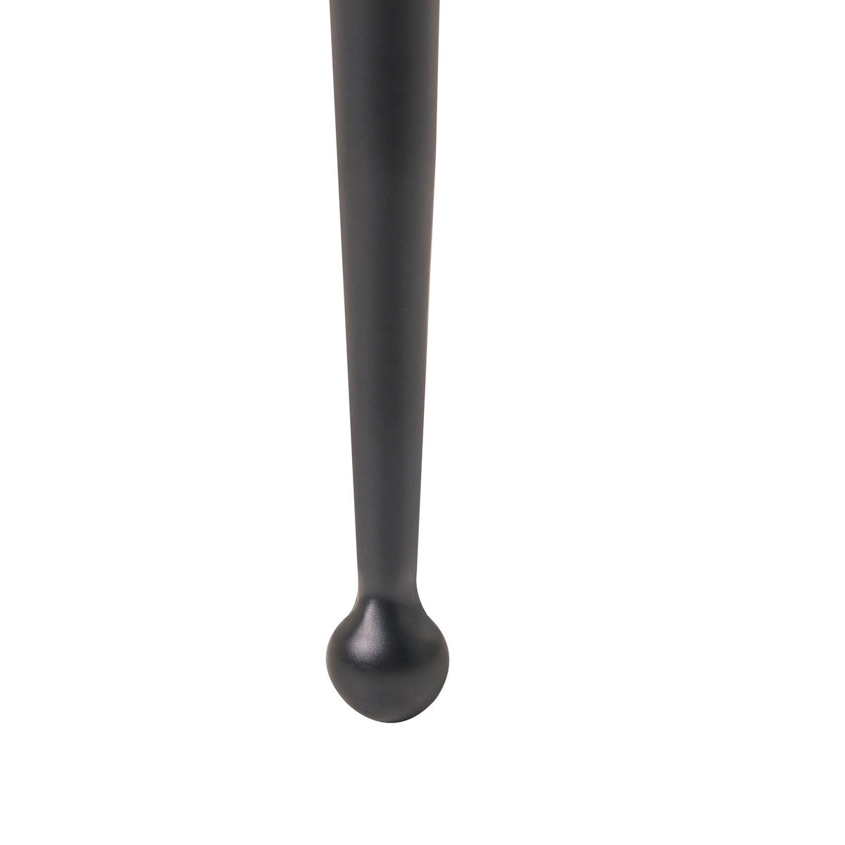 STALAK ZA BILJKE metal crni 88 cm Leika - crna, metal (88cm) - Beliani