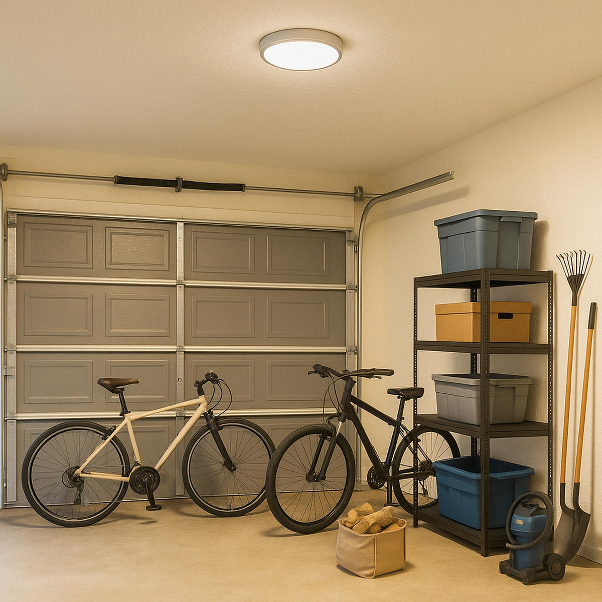 LED DECKENLEUCHTE Navara Silberfarben 37,5/37,5/3,1 cm - Silberfarben, Kunststoff (37.5/37.5/3.1cm) - Brilliant