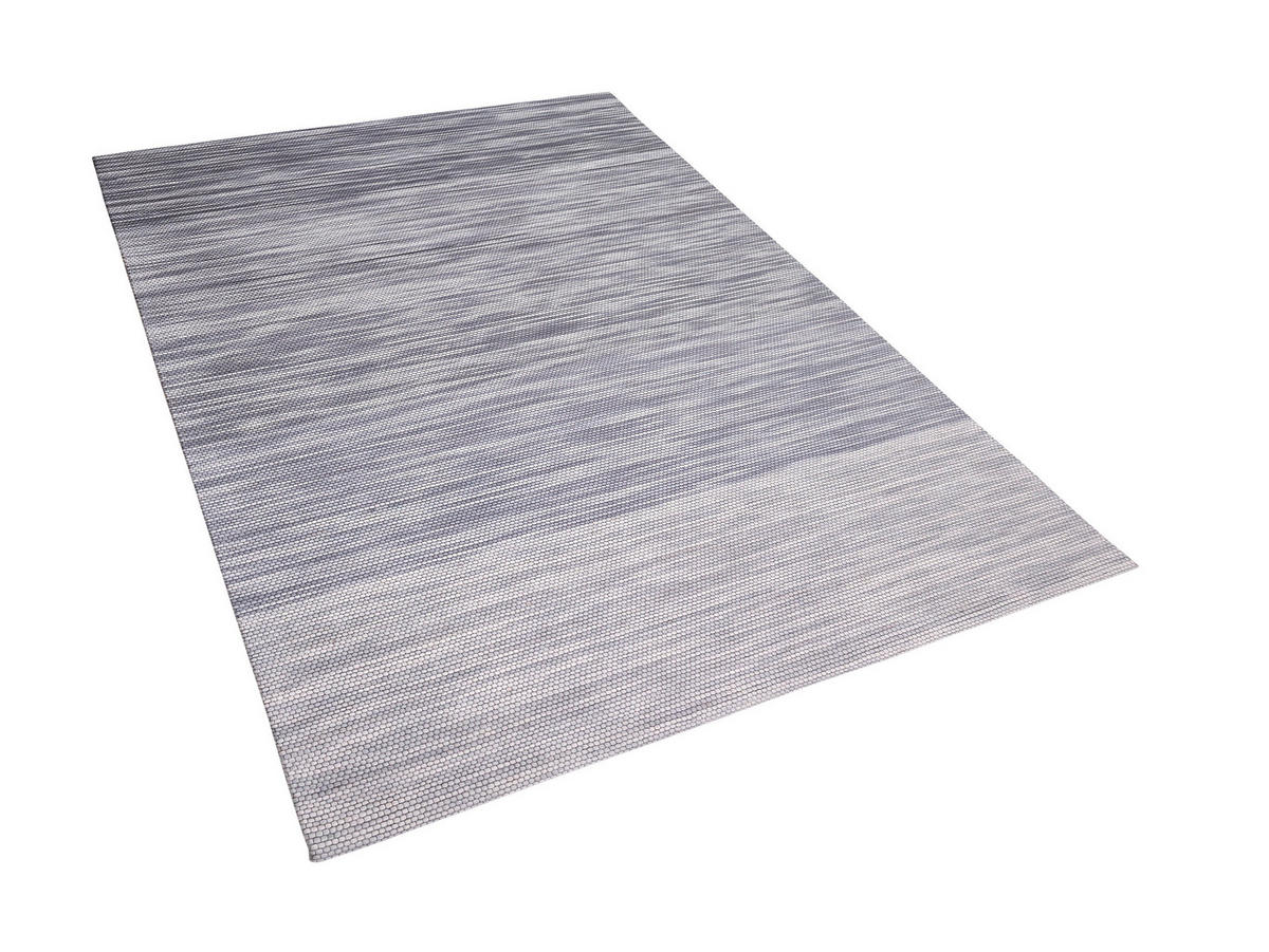 KURZFLOR-TEPPICH Kapakli 200/140 cm - Grau, Textil (140/200cm) - Beliani