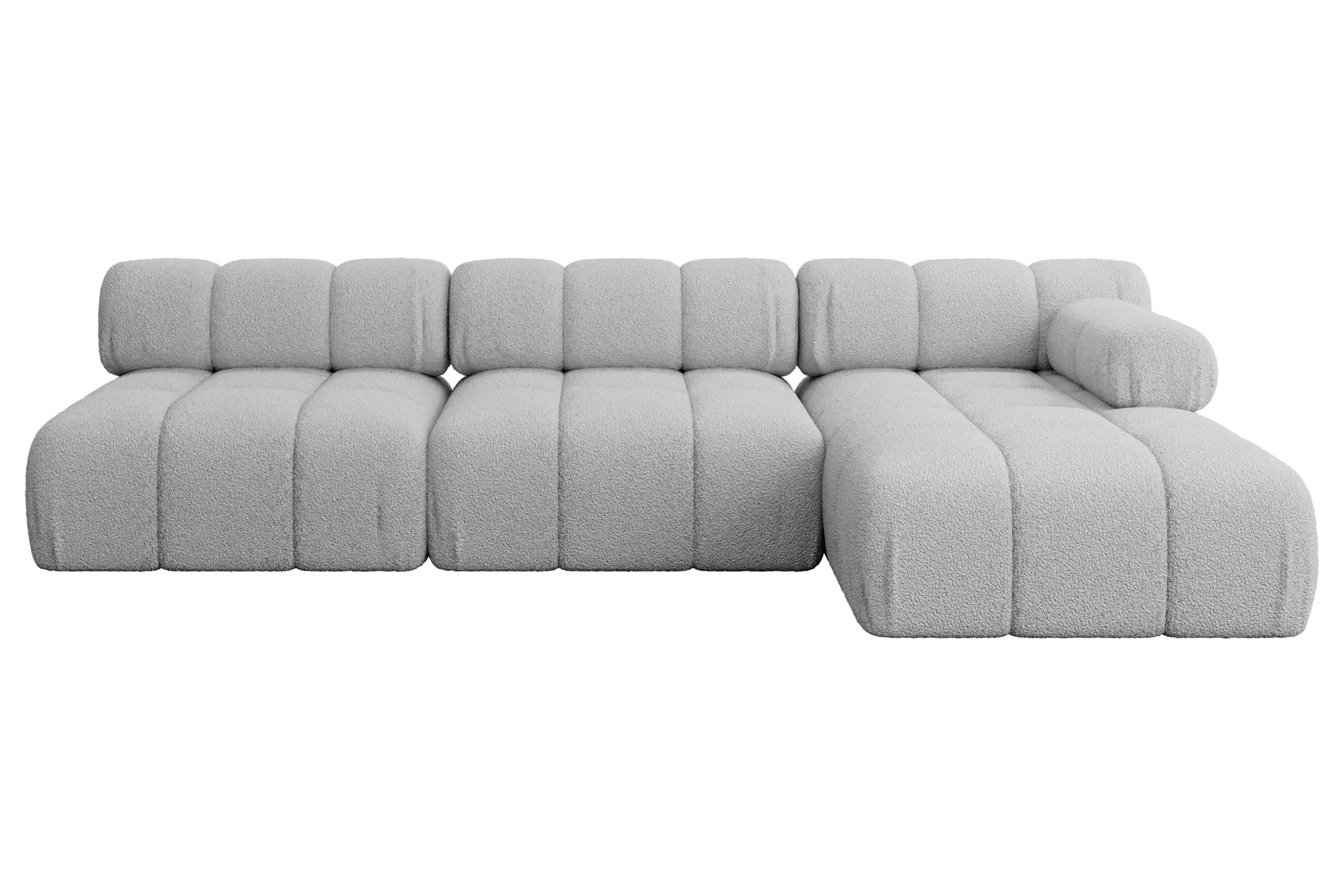 Altdecor Ecksofa Hellgrau 285x160 cm
