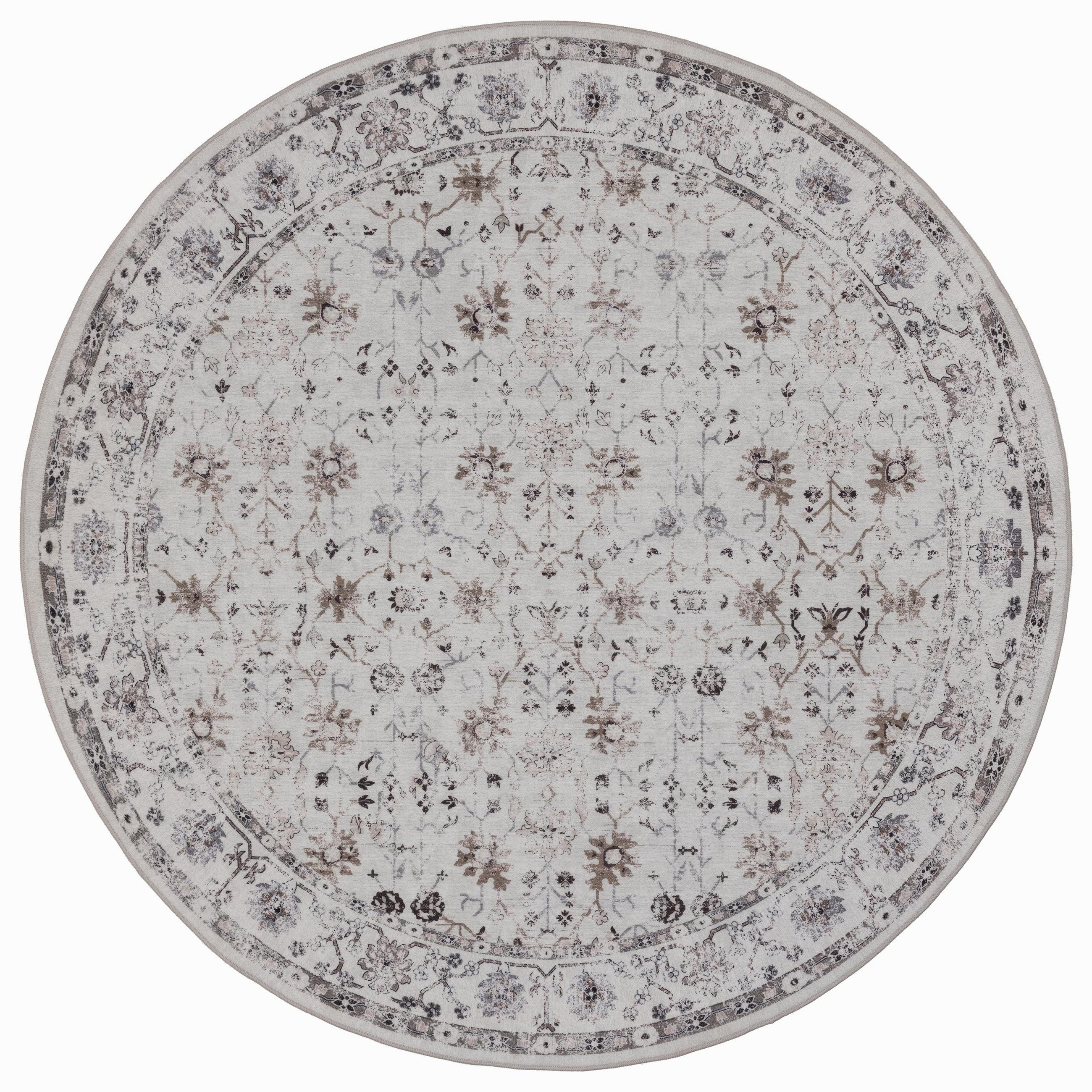 Kadima Design Teppich Beige 160x160 cm