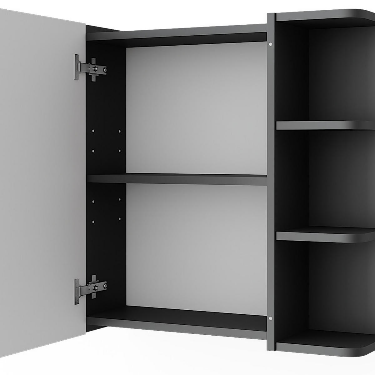 Anthrazit, Holzwerkstoff (62/64/20.8cm) - Vicco