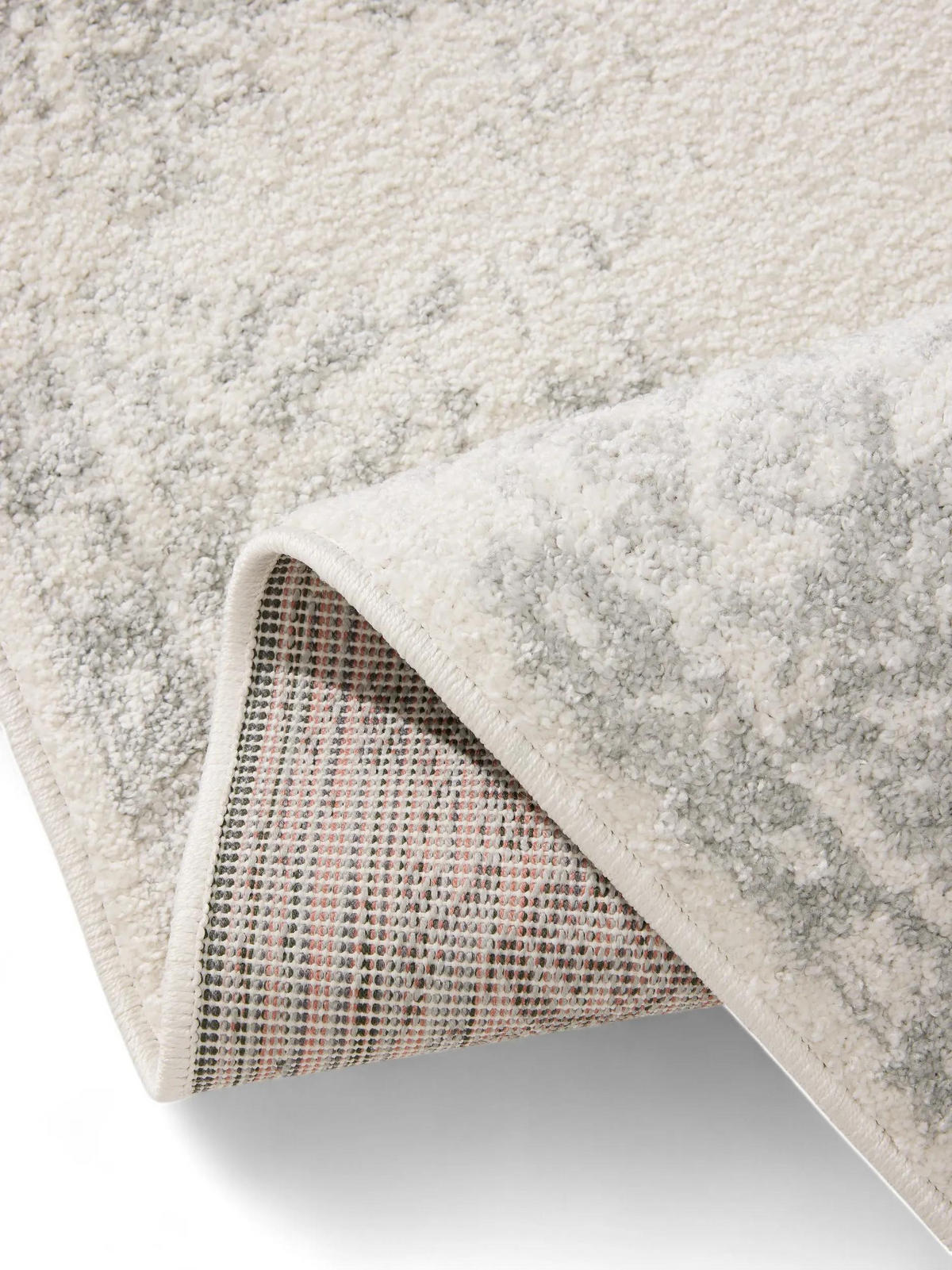 VINTAGE-LÄUFER Sia 80/240 cm - Taupe/Creme, Kunststoff (80/240cm) - benuta