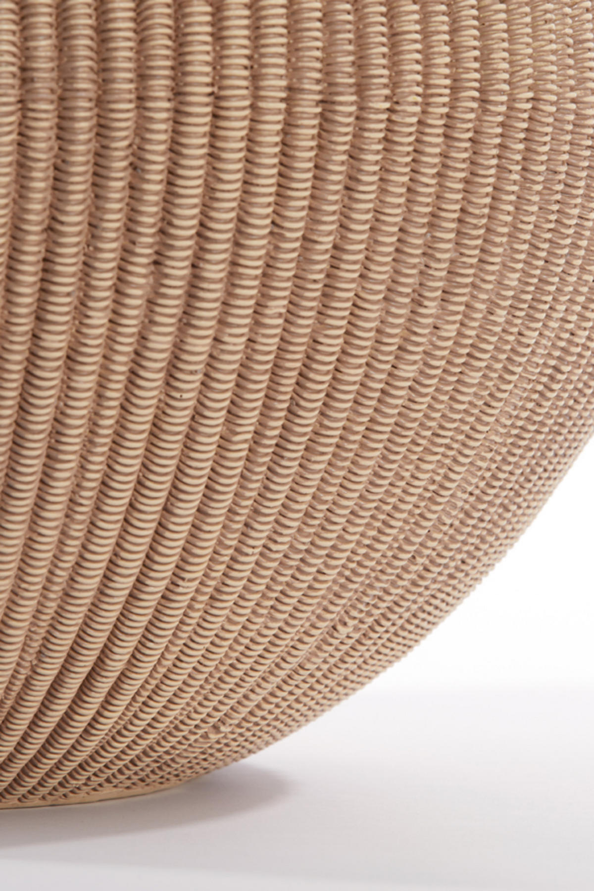 VASE Valerie Braun Ø46/37 cm - Braun, Kunststoff (37cm) - Light & Living