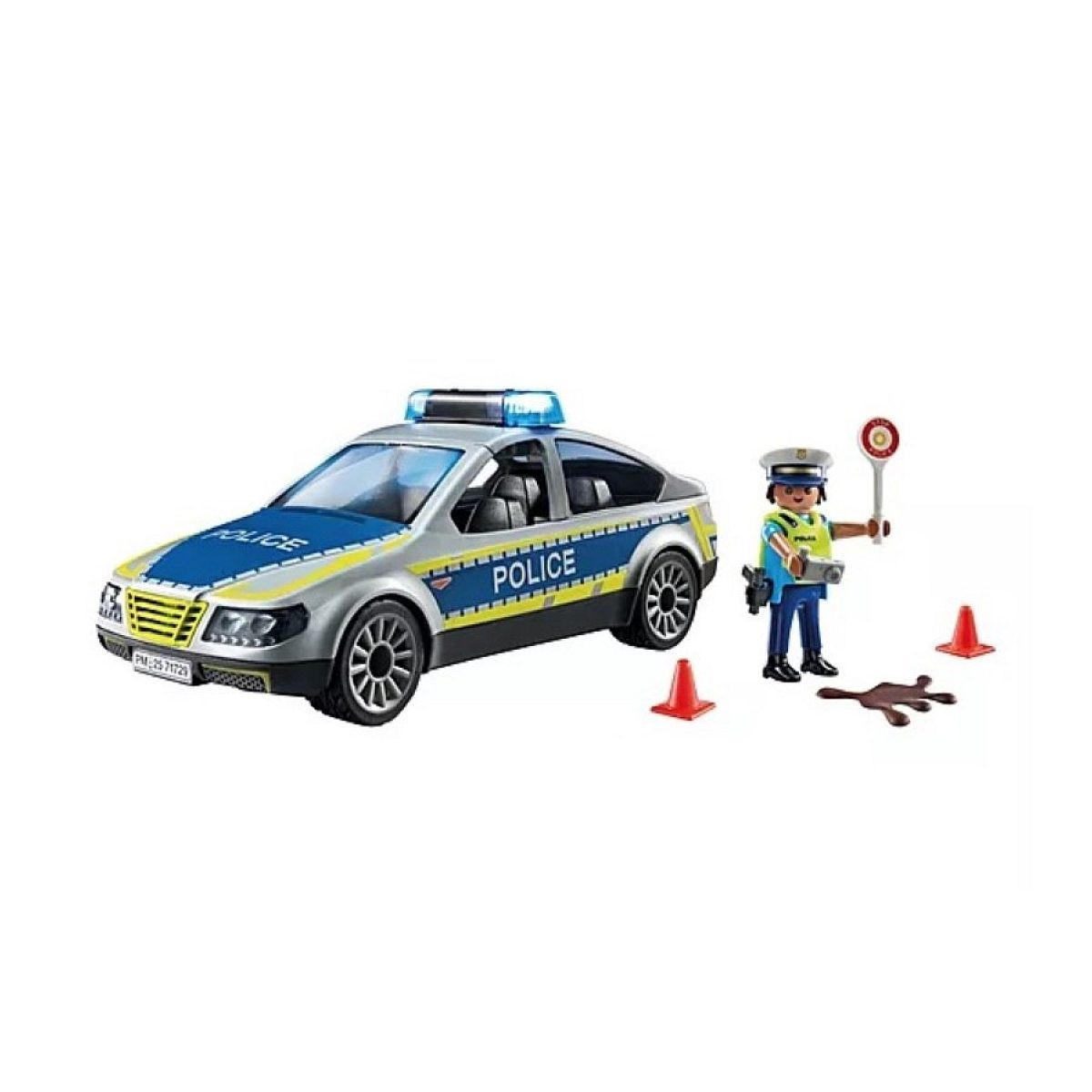 Playmobil Polizeiwagen Blau 9x19x35 cm