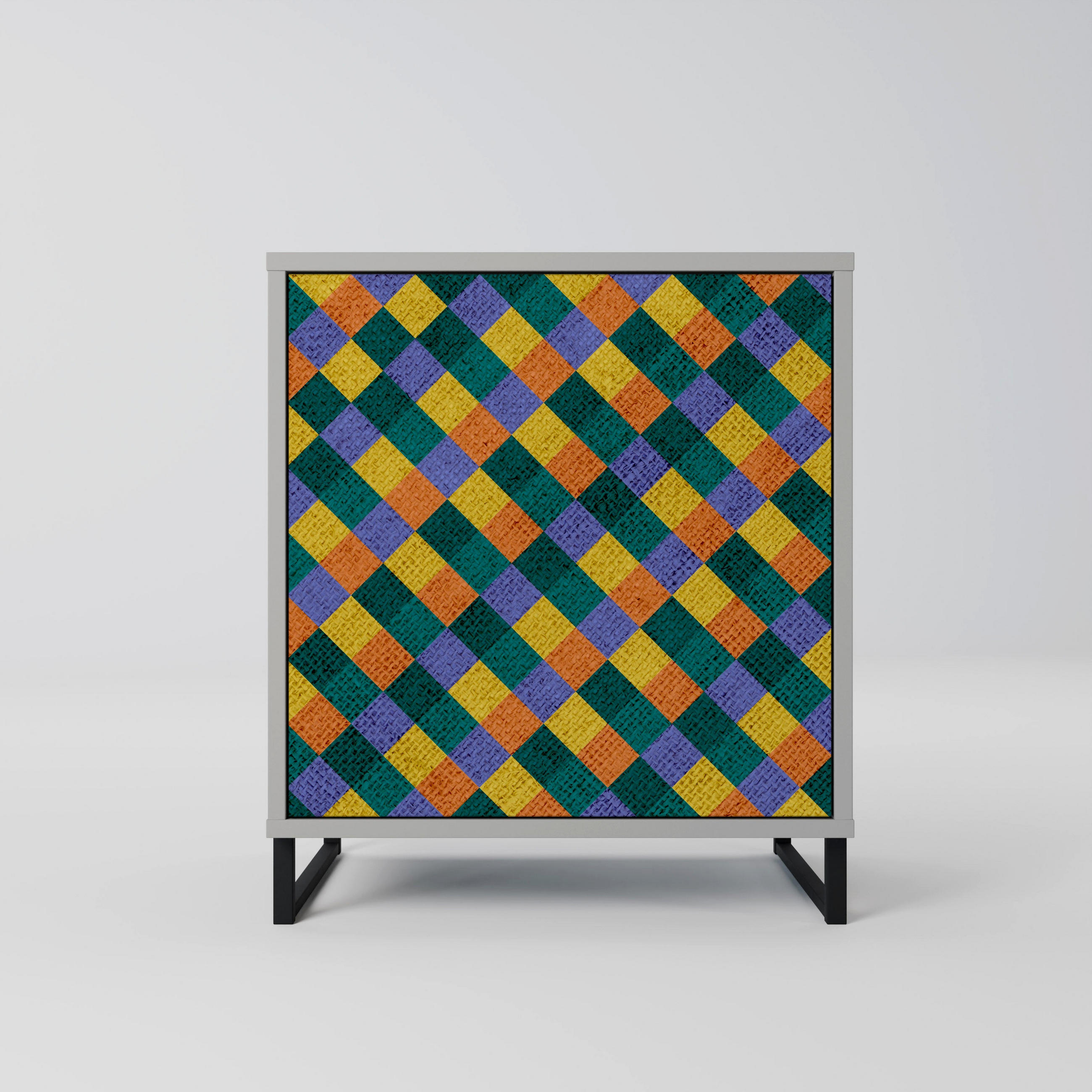 SpaceRebels Sideboard Grau 57.5x67.5x42 cm