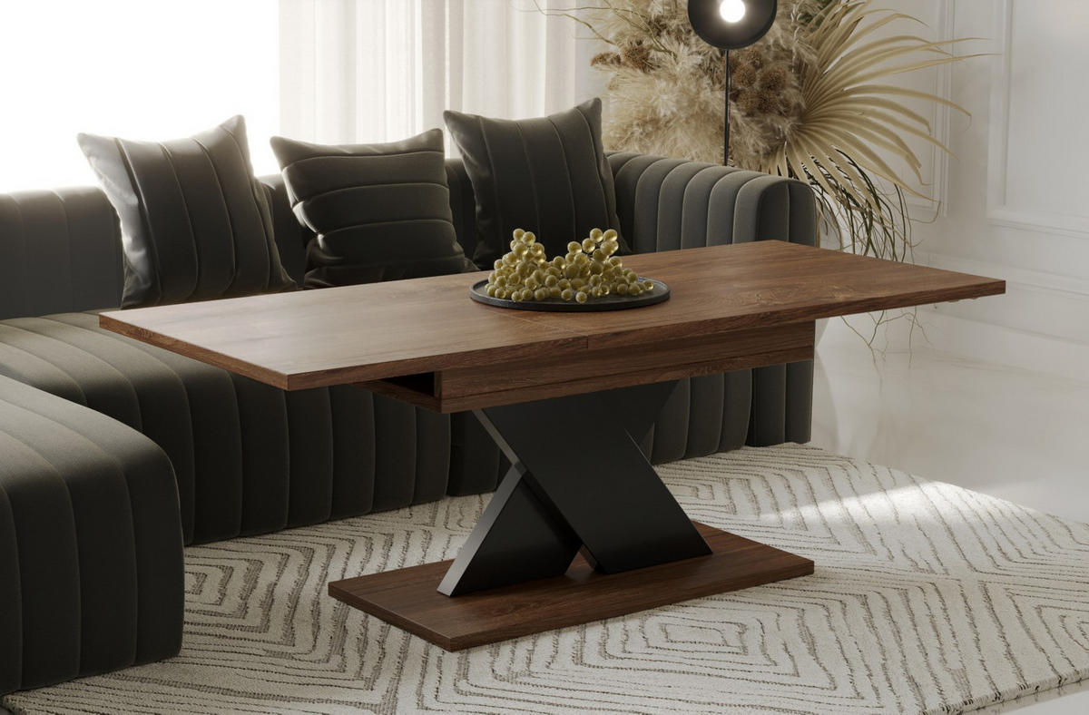COUCHTISCH Ilo ausziehbar - Eiche San Remo, Holzwerkstoff (110/65/54cm) - Endo-Moebel