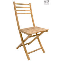 GARTENSTUHL 2er-Set Holz Braun - Braun, Holz (43/88.5/56.5cm) - Nordlys