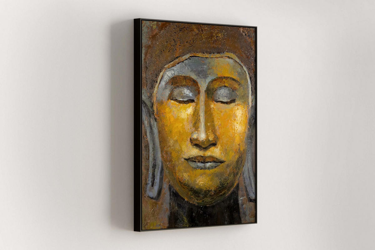 ULJANA SLIKA 75/100 cm, Priroda i krajolik - smeđa, tekstil/drvo (75/100cm) - KUNSTLOFT