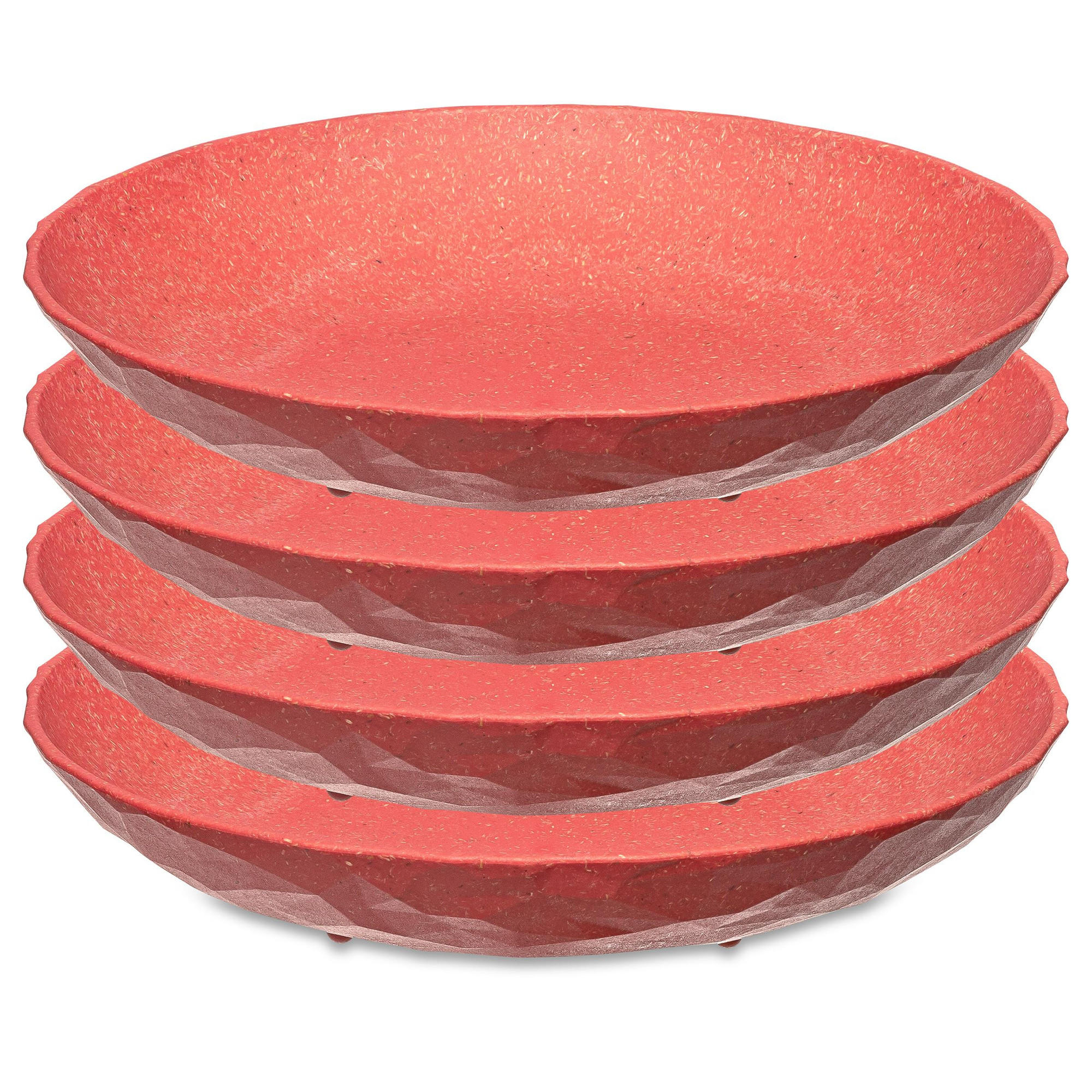 Koziol Teller Rot 22x3.5x22 cm