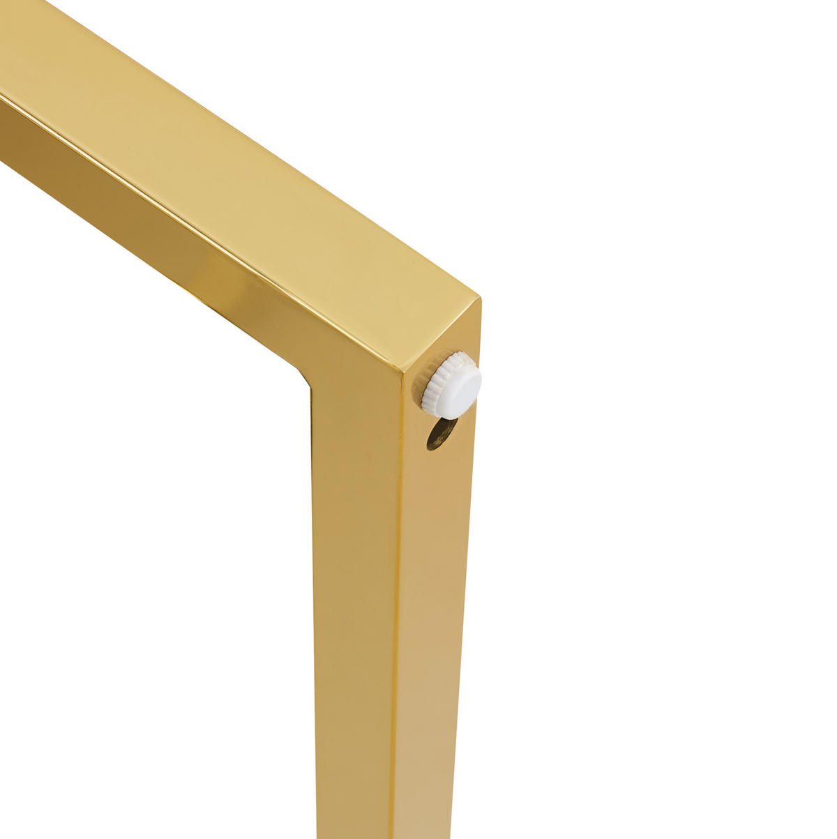 BARSTUHL 2er-Set 91,4 cm PU-Leder Black+Gold - Goldfarben, Metall (53.3/91.4/48.1cm) - Meubliv