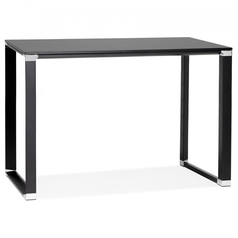 SCHREIBTISCH Schwarz 140x70x101,8 cm - Schwarz, Holz/Metall (140/70/101.8cm) - AlterEgo