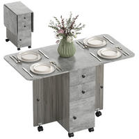 ESSTISCH Grau 1 Stück - Grau, Kunststoff (120/60/76.5cm) - GiPP