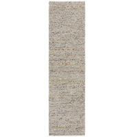 TEPPICH aus Wollmischung, handgewebt mit stilvollem Noppeneffekt, strapazierfähig Beige-Multicolor Läufer 60x230 - Beige, Textil (60/230cm) - KADIMA DESIGN