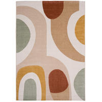 DESIGNER TEPPICH FARO RETRO - Beige, Textil (120/170cm) - Pergamon