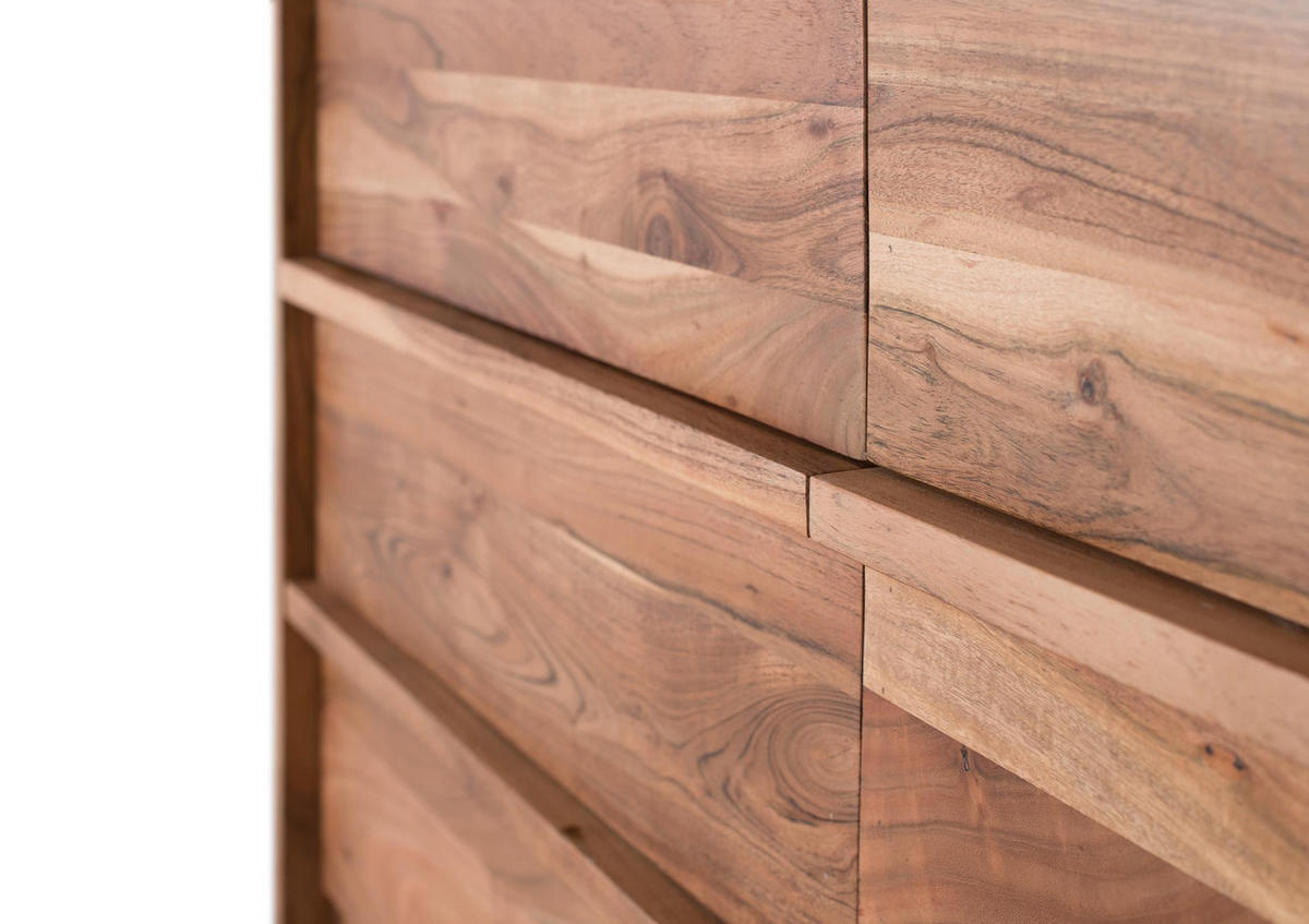 SIDEBOARD aus naturbelassenem Akazienholz - Braun, Holz (40/75/150cm) - Giner y Colomer