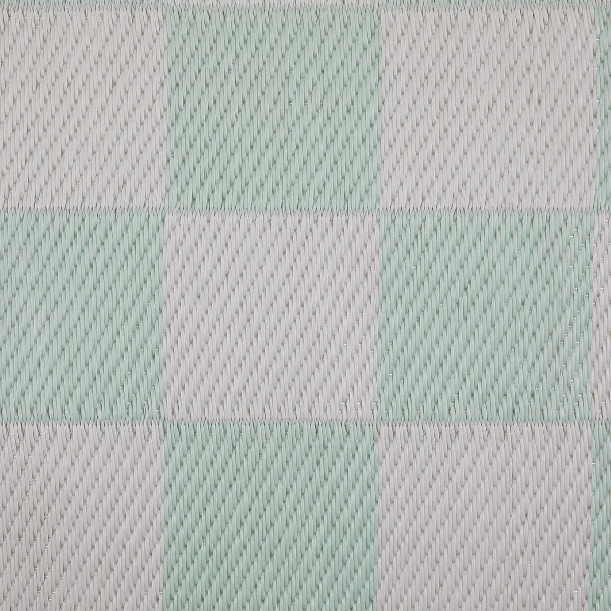 OUTDOORTEPPICH Colour Clash Karo 118x180 cm - Türkis, Kunststoff (118/180cm) - Butlers