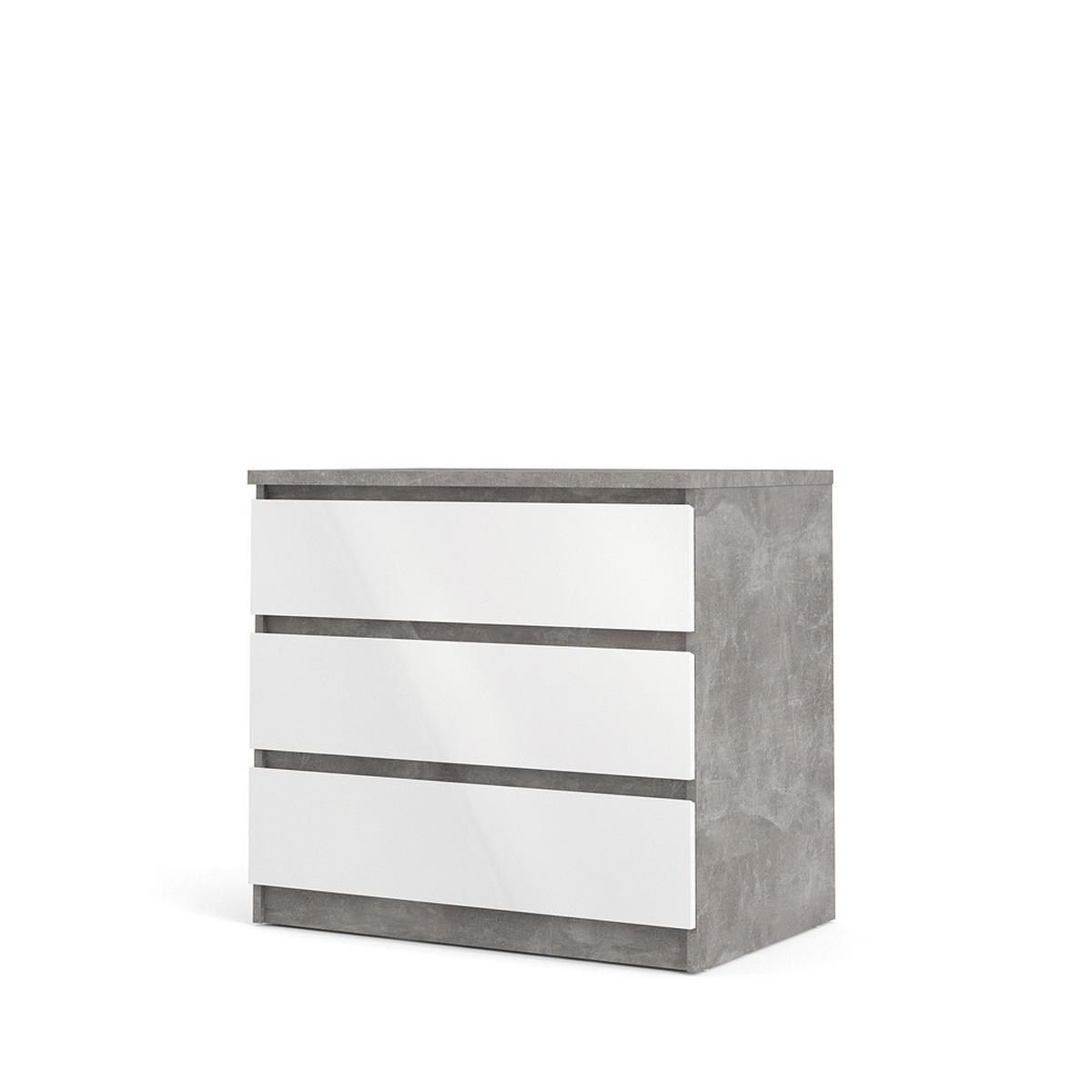 KOMMODE Beton Dekor - Grau, Holzwerkstoff (77/70/50cm) - ebuy24