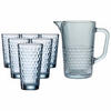 KRUG- UND LONGDRINKGLASSET Favo Blau 7er Set - Blau, Glas - Ritzenhoff Breker