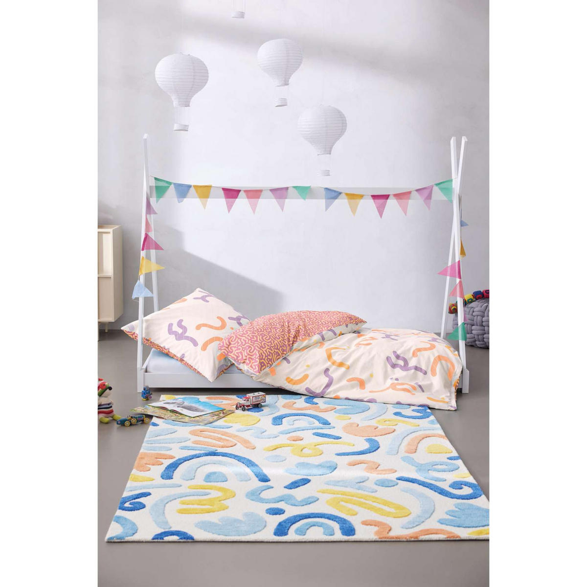 GANZJAHRESBETTWÄSCHE CRINKLES - Rosa, Textil (140/200cm) - Esprit