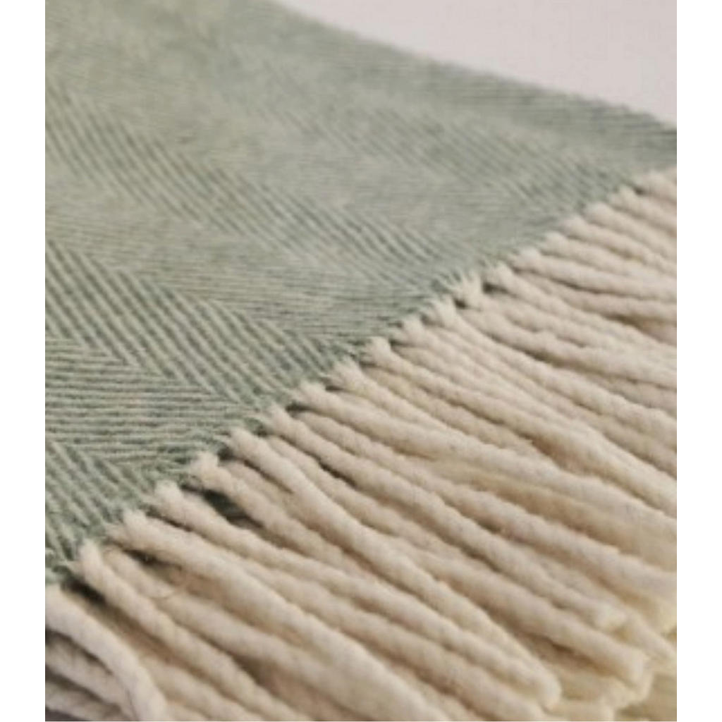 Thumbnail - Sowl Decke, Grün, Textil, 130x170 cm, Wohntextilien, Decken