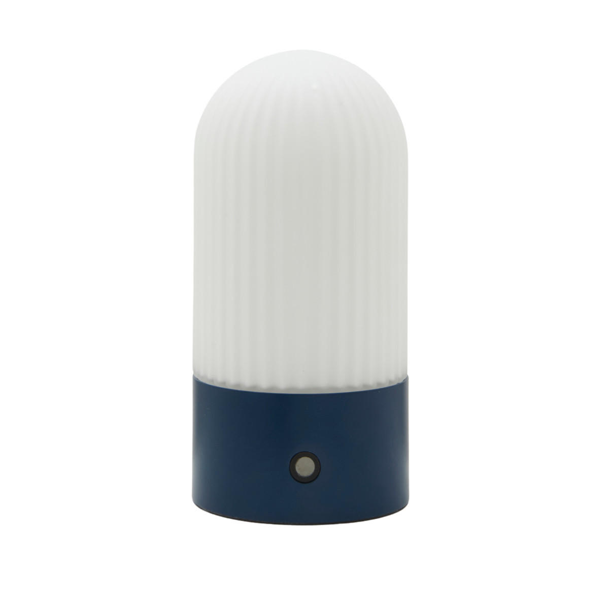 TISCHLAMPE Touareg H.19cm - Blau, Metall (16/9/19cm) - Signature