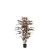 TOPF Bambus Grün 70/60/120 cm - Grün, Kunststoff (120cm) - Light & Living