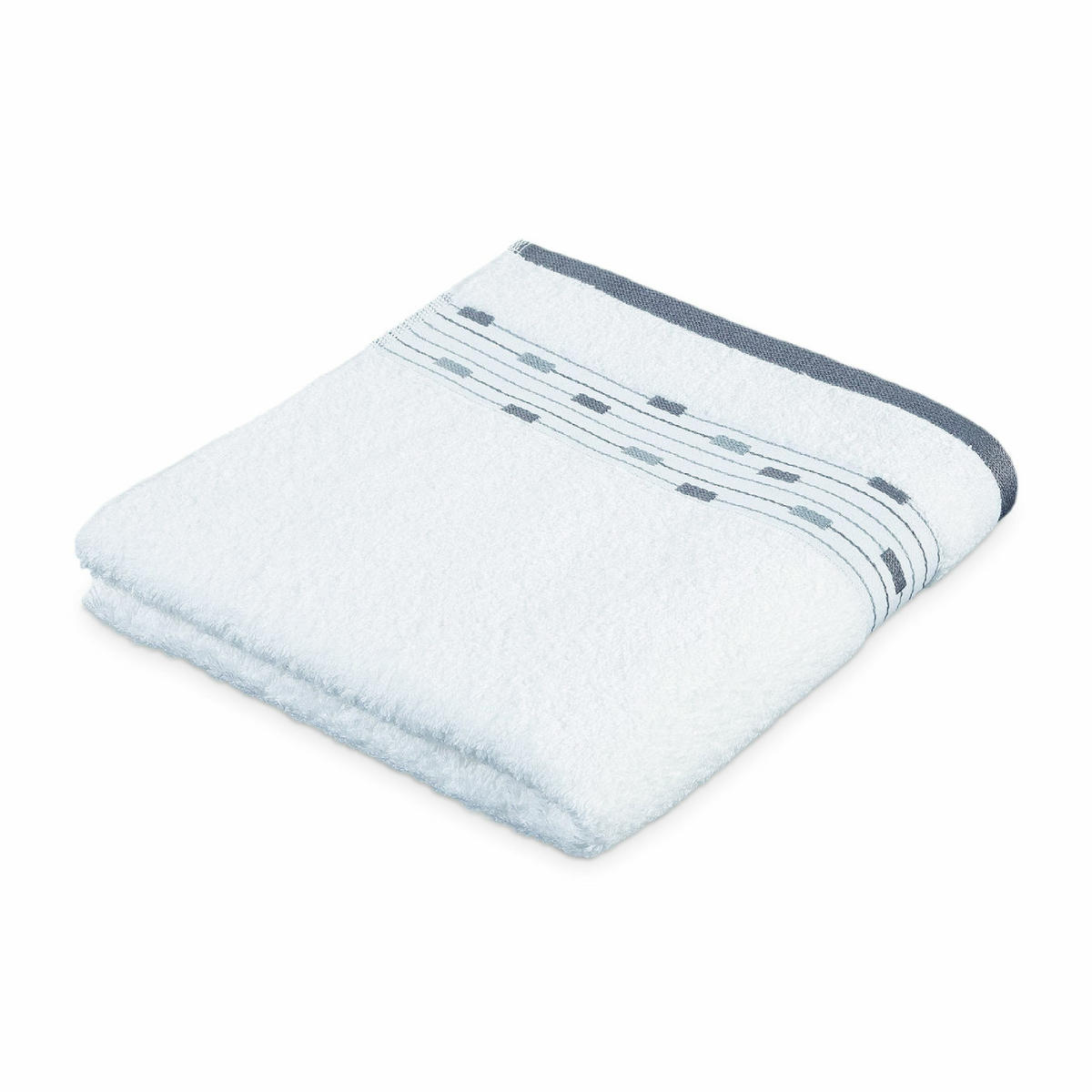 HANDTUCH "MAGIC" - Weiß, Textil (50/100cm) - Möve for Frottana