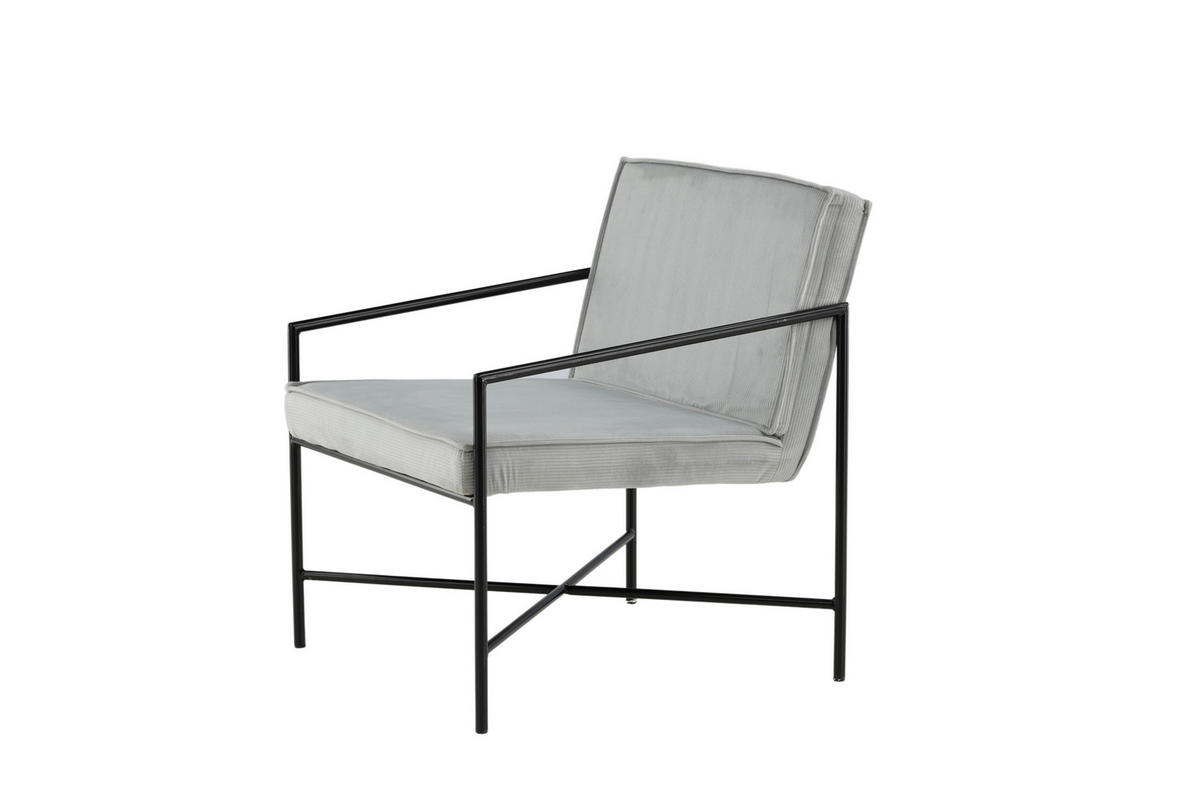 SESSEL grau - Grau, Holzwerkstoff (66/78/65cm) - ebuy24