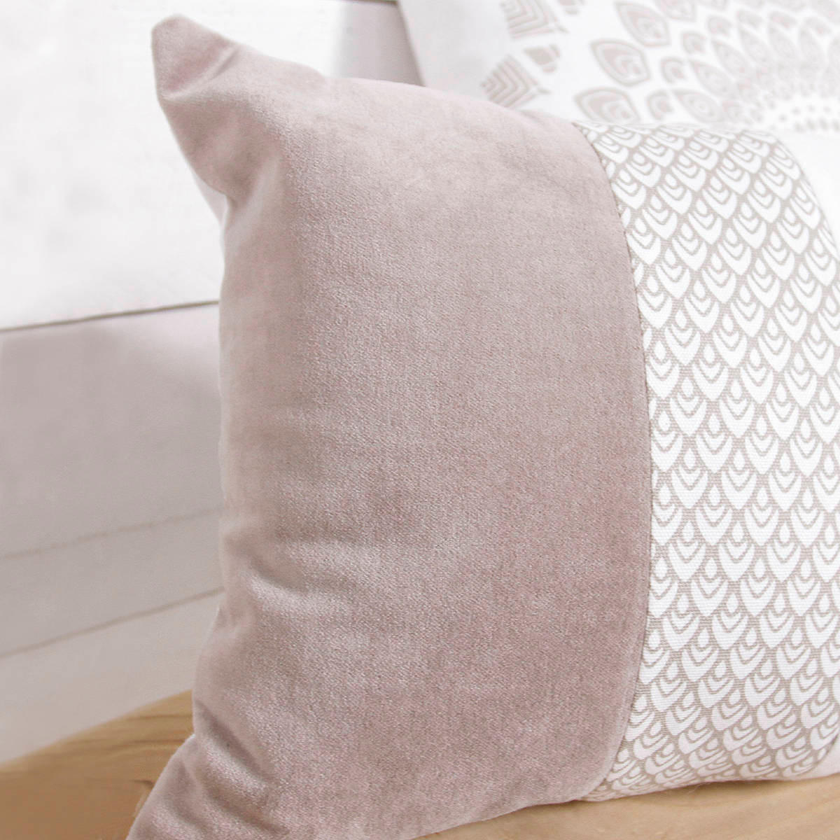 ZIERKISSEN Slow Life 40/40 cm - Beige, Naturmaterialien (40/40cm) - Today