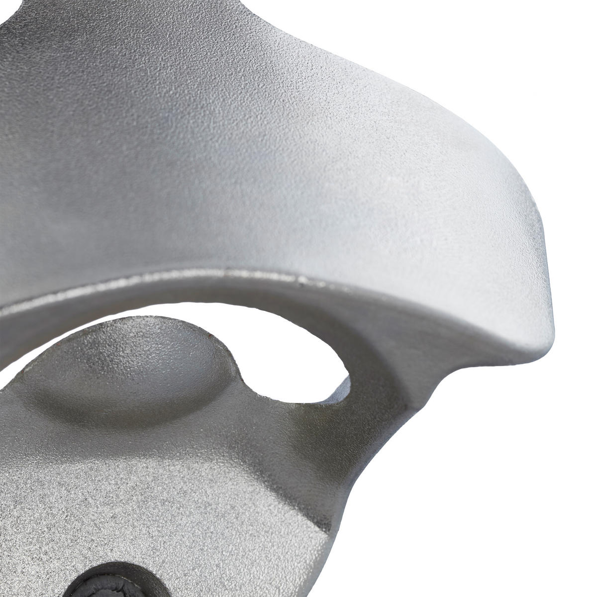 5XNÁSTENNÝ otvárač fliaš - strieborná, kov (3cm) - Relaxdays