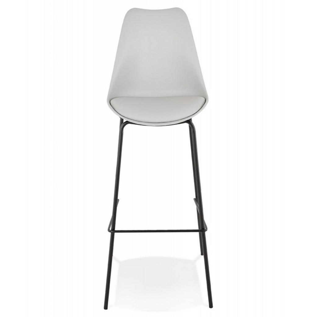 Thumbnail - Kadima Design Barhocker, Grau, Kunststoff, 45x115x49 cm, Esszimmer, Barmöbel, Barhocker