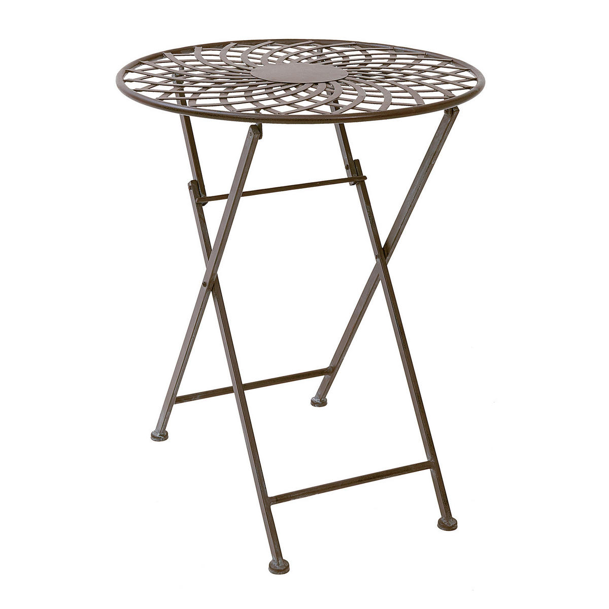 GARTENMÖBEL-SET (3-teilig) Mandala Garden - Braun, Metall - Butlers