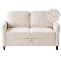 POHOVKA 2-místná Bouclé Béžová Mare - béžová, textil (143/88/77cm) - Beliani