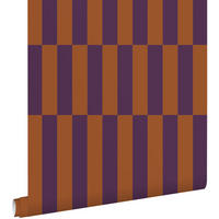 TAPETE Streifen 50 x 900 cm - Lila, Papier (50/900cm) - ESTAhome