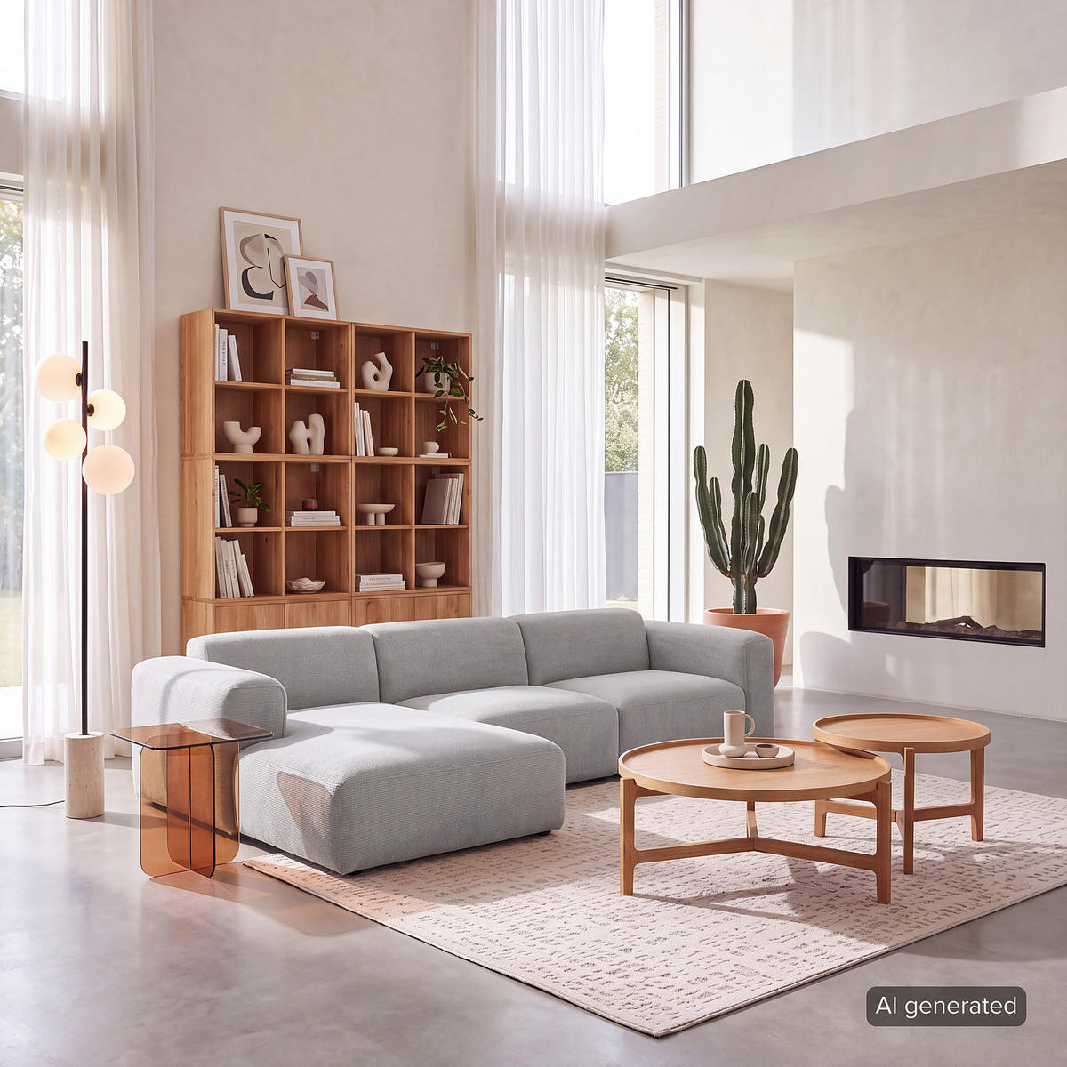 3-SITZER ECKSOFA mit Longchair - Schwarz/Grau, Kunststoff/Textil (284/173cm) - home24