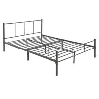 METALLBETT 209/167 cm - Anthrazit, Metall (160/200cm) - ML-DESIGN