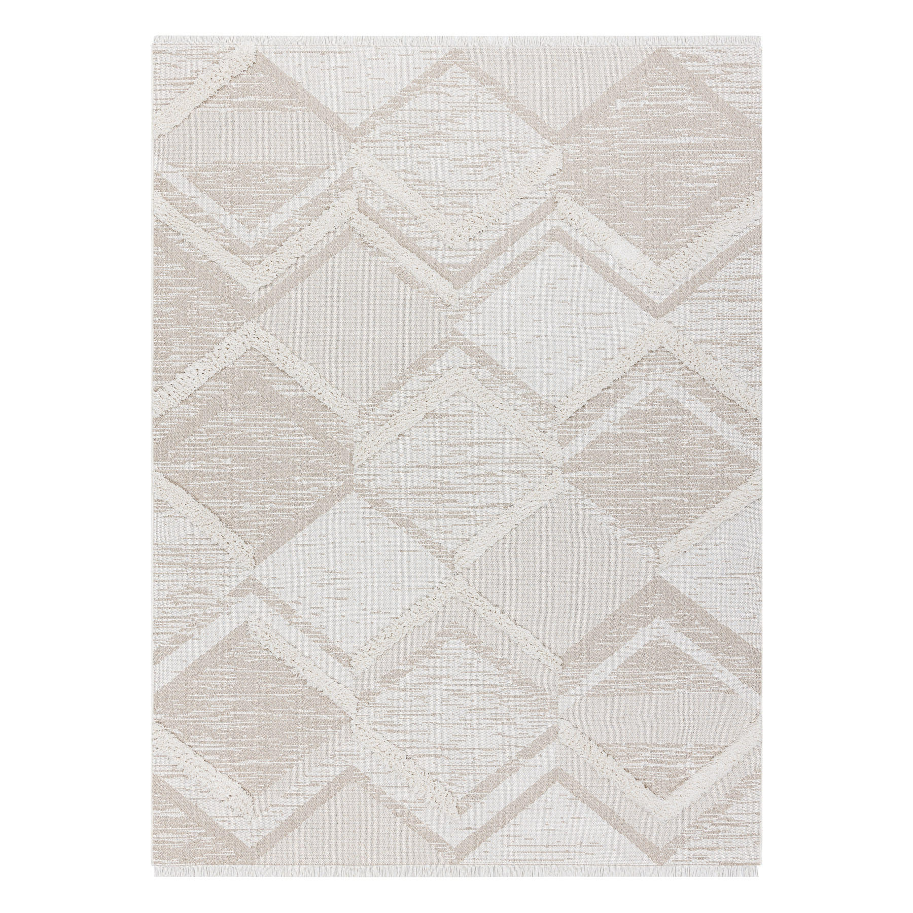 Thumbnail - rugsX Teppich, Beige, Textil, Rechteckig, 155x220 cm, Teppiche & Böden, Teppiche