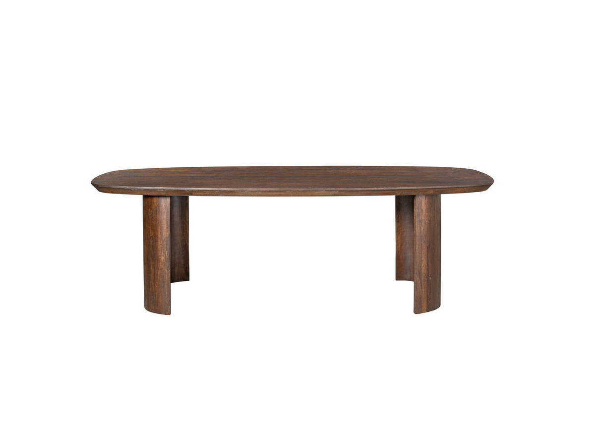 ESSTISCH Marlen 200 cm X 100 cm Braun - Braun, Holz (100/200/76cm) - Villa Möbel