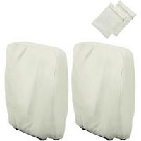 SCHUTZHÜLLE für Gartenstühle 2-teiliges Set Beige - Beige, Kunststoff (71/110/34cm)
