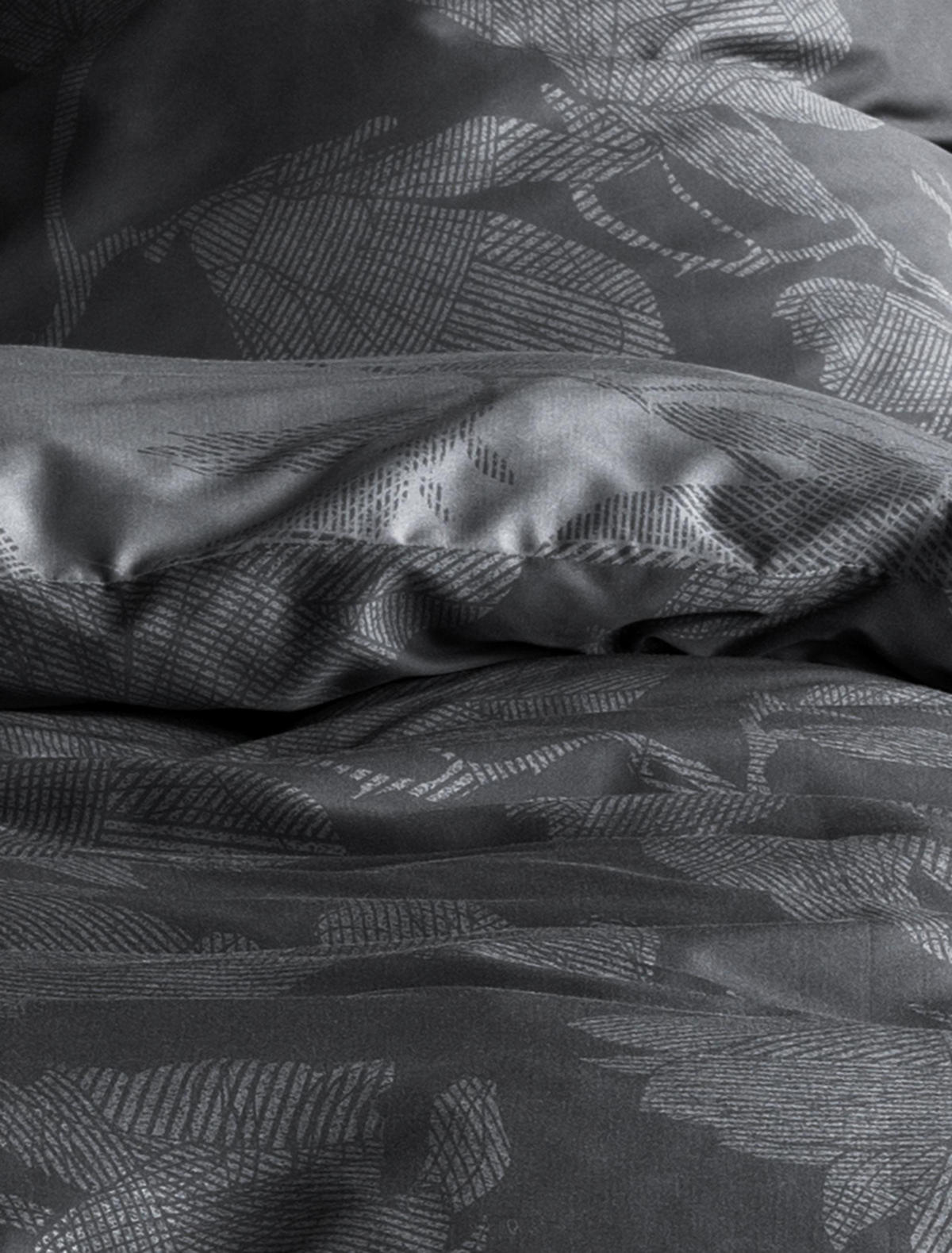 WENDEBETTWÄSCHE GLAMOUR 8502 - Silberfarben, Textil (155/200cm) - Irisette